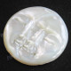 Cabochon Closed Eyes Carving Face Moon Sun 13/16"(21mm)
