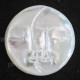 Cabochon Closed Eyes Carving Face Moon Sun 13/16"(21mm)