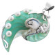 3" 925 Silver Freshwater Pearl Nautilus Shell Pendant