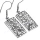 1 5/16" 925 Sterling Silver French Wires Earrings