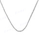 2.5mm Handmade Byzantine 925 Silver Necklace