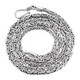 2.5mm Handmade Byzantine 925 Silver Necklace