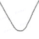 3mm Handmade 925 Sterling Silver Byzantine Chain Necklace