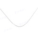 0.85-1.5mm Genuine Italian 925 Sterling Silver Box Chain Necklace