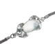CLEARANCE! 7"-7 1/2" GORGEOUS NATURAL DRUZY DRUSY 925 STERLING SILVER bracelet