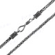 3mm Handmade 925 Sterling Silver Byzantine Chain Bracelet