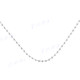 Ball 1mm, 1.5mm, 2mm Italian Made Chain 925 Sterling Silver Necklace