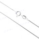 Snake 1mm, 1.5mm, 2mm Italian Made Chain 925 Sterling Silver Necklace