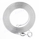 Snake 1mm, 1.5mm, 2mm Italian Made Chain 925 Sterling Silver Necklace