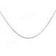 Snake 1mm, 1.5mm, 2mm Italian Made Chain 925 Sterling Silver Necklace