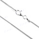 Snake 1mm, 1.5mm, 2mm Italian Made Chain 925 Sterling Silver Necklace