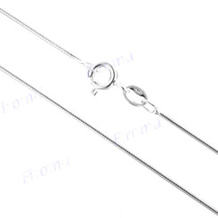 Snake 1mm, 1.5mm, 2mm Italian Made Chain 925 Sterling Silver Necklace