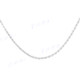 Rope 1.4mm, 1.9mm, 2.5mm Italian Made Chain 925 Sterling Silver Necklace