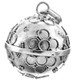 1 5/16" 925 Sterling Silver Round us Pendant