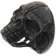 Mens Masonic Skull Dark Raw Patina 925 Sterling Silver Biker Ring