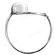 White Freshwater Button Cultured Pearl 925 Sterling Silver Ring, US 5.5-9