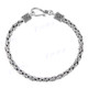 4mm Thick Wheat Style Handmade 925 Sterling Silver Bracelet Or Anklet