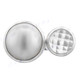 White Mabe Cultured Pearl Bali Artisan Quartz 925 Sterling Silver Ring