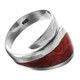 Handmade Red Coral 925 Sterling Silver Ring