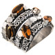 Citrine Handmade Swirl Filigree 925 Sterling Silver Ring