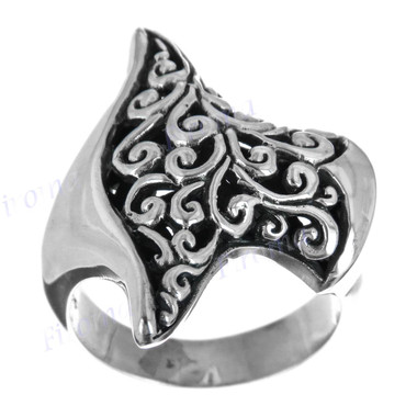 Scroll Filigree Bali Handmade 925 Sterling Silver Ring