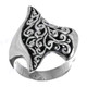 Scroll Filigree Bali Handmade 925 Sterling Silver Ring