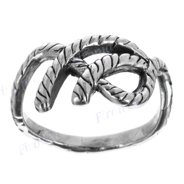 Bali Handmade Ocean Surf Beach Wave 925 Sterling Silver Band Ring