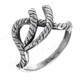 Bali Handmade Ocean Surf Beach Wave 925 Sterling Silver Band Ring