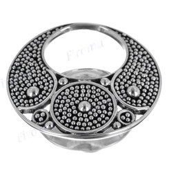 Granulation Filigree Bali Handmade Bali 925 Sterling Silver Ring