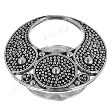 Granulation Filigree Bali Handmade Bali 925 Sterling Silver Ring