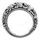 Plumeria Garden Flower Art 925 Sterling Silver Band Ring