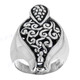 Scroll Filigree Bali Handmade 925 Sterling Silver Ring