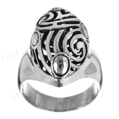 Scroll Swirl Filigree Bali Handmade 925 Sterling Silver Ring