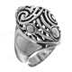 Scroll Swirl Filigree Bali Handmade 925 Sterling Silver Ring