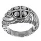 Bali Scroll 925 Sterling Silver Band Ring