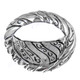 Bali Scroll 925 Sterling Silver Band Ring