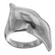 Abstract Lips 925 Sterling Silver Ring
