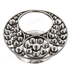 Granulation Filigree Bali Handmade Bali 925 Sterling Silver Ring
