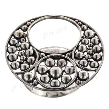 Granulation Filigree Bali Handmade Bali 925 Sterling Silver Ring