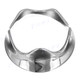 Curving Wave 925 Sterling Silver Band Ring