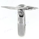 Heart Framed Moonstone 925 Sterling Silver Band Ring, US 6, 7.5