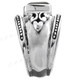 Garnet Ethnic Design 925 Sterling Silver Band Ring, US 6.5, 7, 7.5
