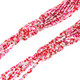 Seed Beads us 26" Framboise Clear Necklace Bead