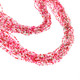 Seed Beads us 26" Framboise Clear Necklace Bead