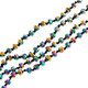 4mm Beads Nylon us 32" Peacock Tassel Necklace Pendant