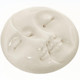 Cabochon Closed Eyes Undrilled Moonface Sun Bison 1"(25mm)