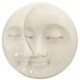 Cabochon Closed Eyes Undrilled Moonface Sun Bison 1"(25mm)