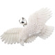 2 5/16" 925 Silver Bison Bone Carving Eagle us Pendant