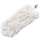 925 Silver Bison Bone Carving Flowers Goddess us Pendant