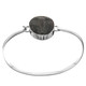 Utah Trilobite Fossil 7" Silver Cuff Bracelet